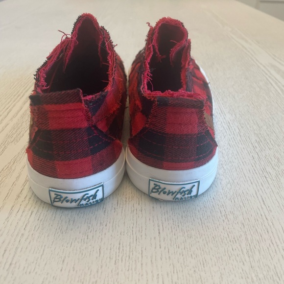 COPY - Blowfish women’s size 9.5 red black buffalo plaid - Picture 3 of 3